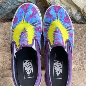 Tie dye Vans
